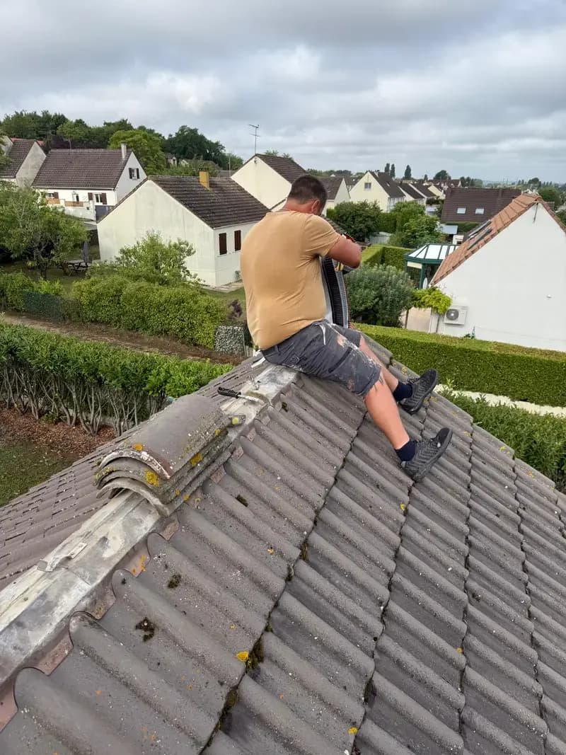 Rénovation toiture - avant